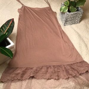 NWOT Altar’d State Intimates - Dusty Brown Slip